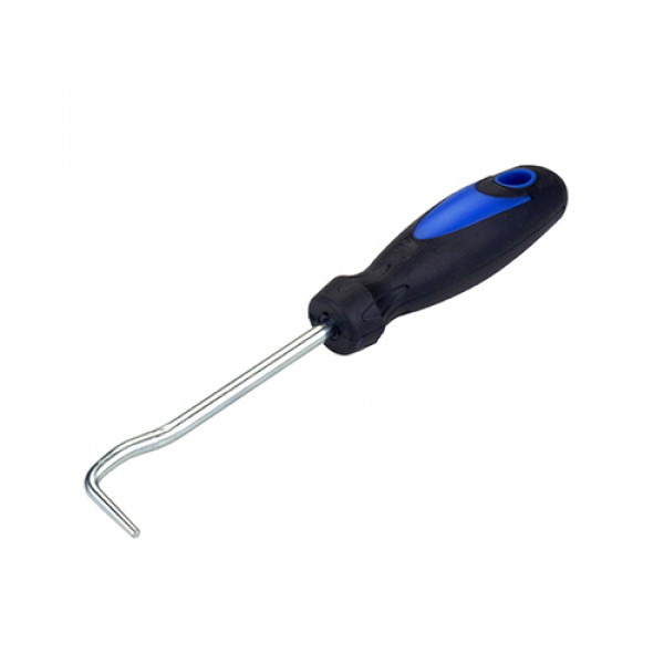 Abgewinkelter Glaserhaken, 11,5 cm Schaft, stumpf