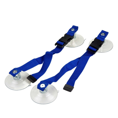 Adjustable duo suction cup strap Set of 2