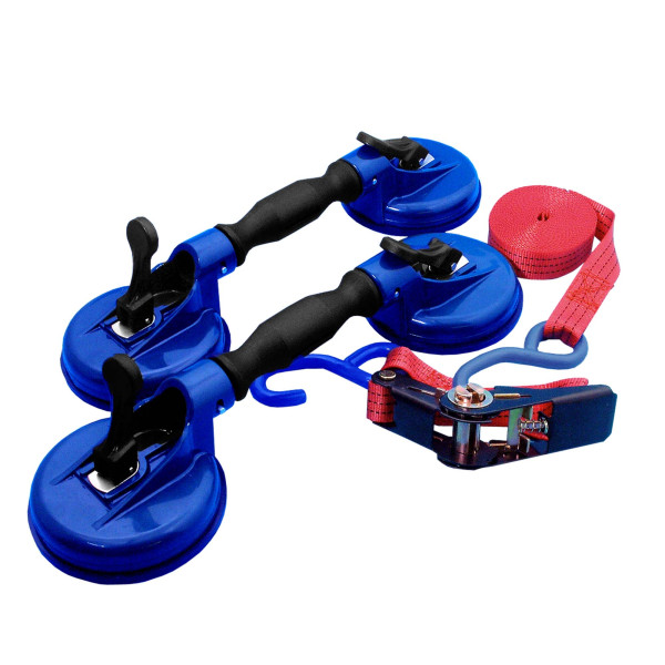 Articulated Suction Cup Set C/W Strap