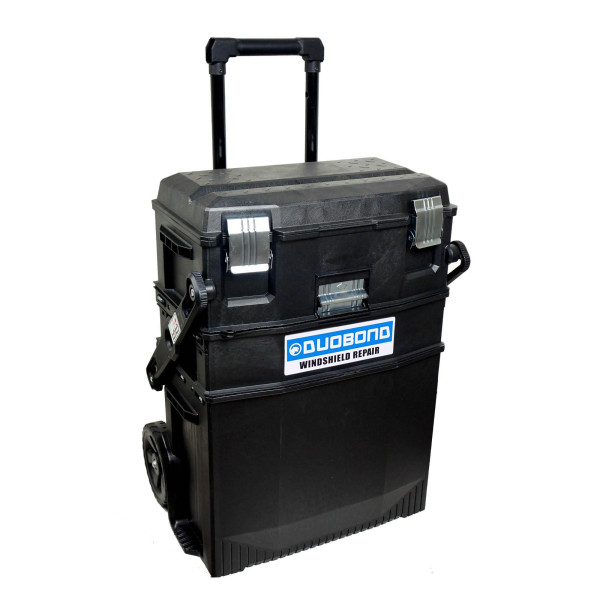 Duobond Mobile Autoscheiben Reparatur Station mit Bodeneinsatz